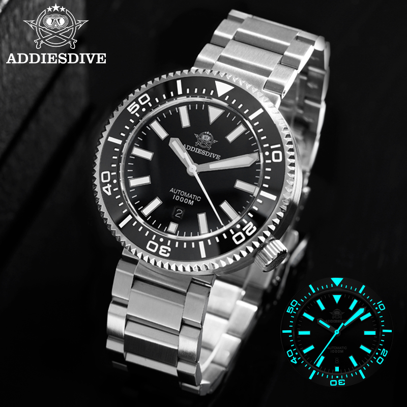 Seiko Watch 5 Sports - ADDIESDIVE 남성용 럭셔리 시계 1000m 다이버