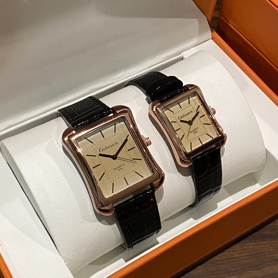 Leather Watch Band Men - 커플 시계 쿼츠 무브먼트 비즈니스 여성