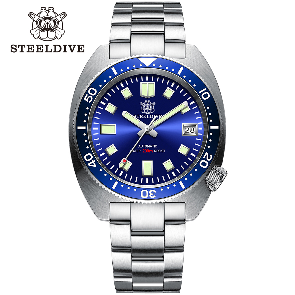 Seiko Watch Prospex - STEELDIVE 42mm 얇은 아발론 SD1977 사파이어