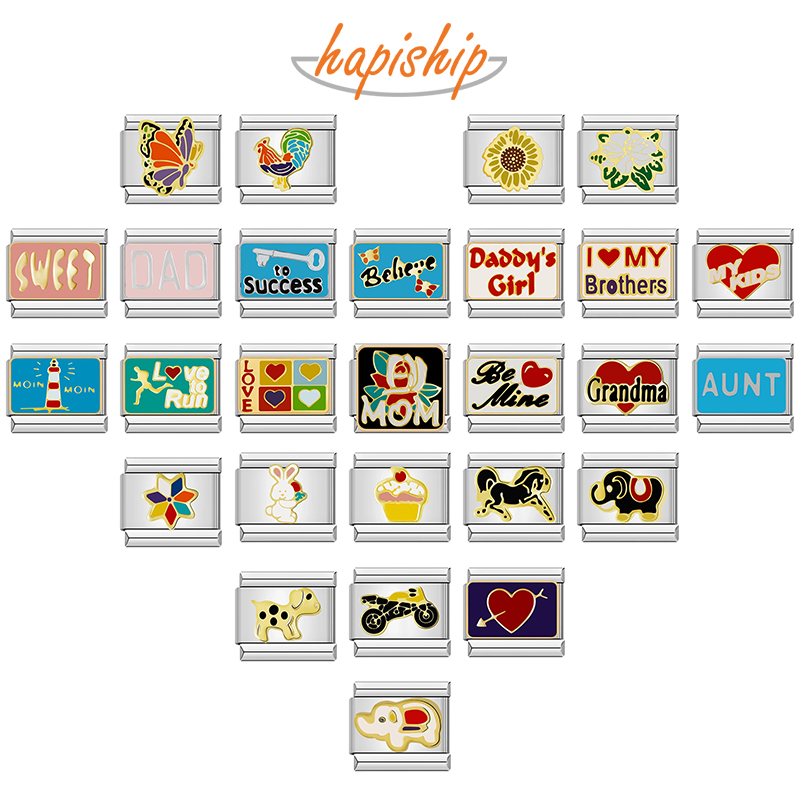Butterfly Clasp Deployant - Hapiship 원래 데이지 말 사랑 나비