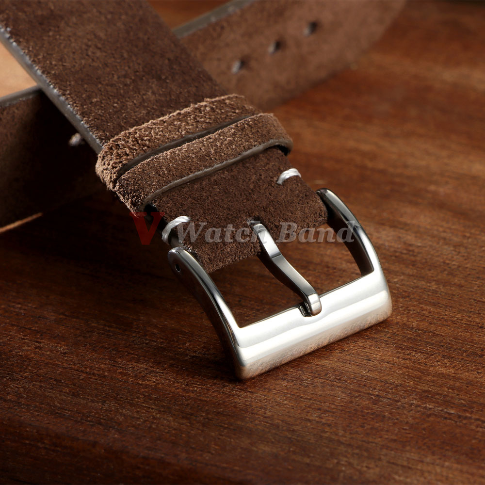 20mm 22mm 고품질 스웨이드 소 가죽 빈티지 시계 - Suede Strap Watch 리뷰 및 가격