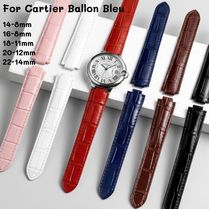 가죽 시계줄 더블 컨벡스 러그핏 까르띠에 발롱 블루 & - Cartier Watch Tank 리뷰 및 가격