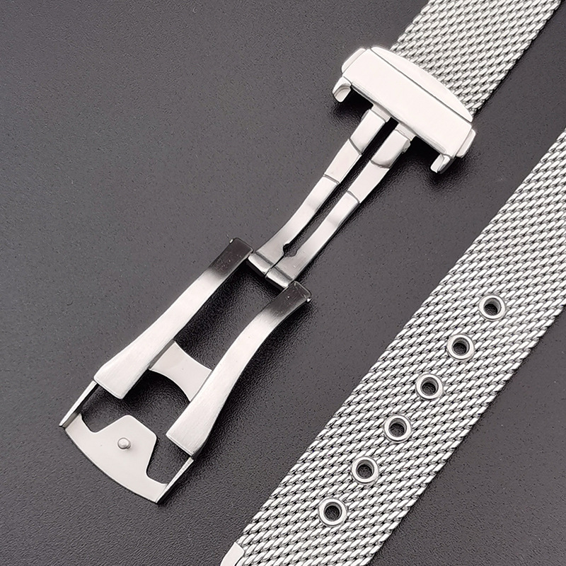 견고한 스테인레스 스틸 메쉬 밀라노 시계 스트랩, 오메 - Mesh Strap Metal 리뷰 및 가격