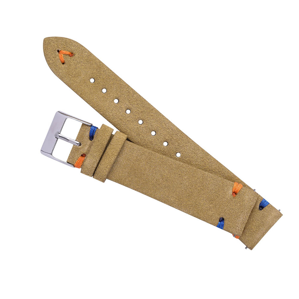 스웨이드 시계 스트랩 18mm 20mm 핸드 스티치 베 - Suede Strap Watch 리뷰 및 가격