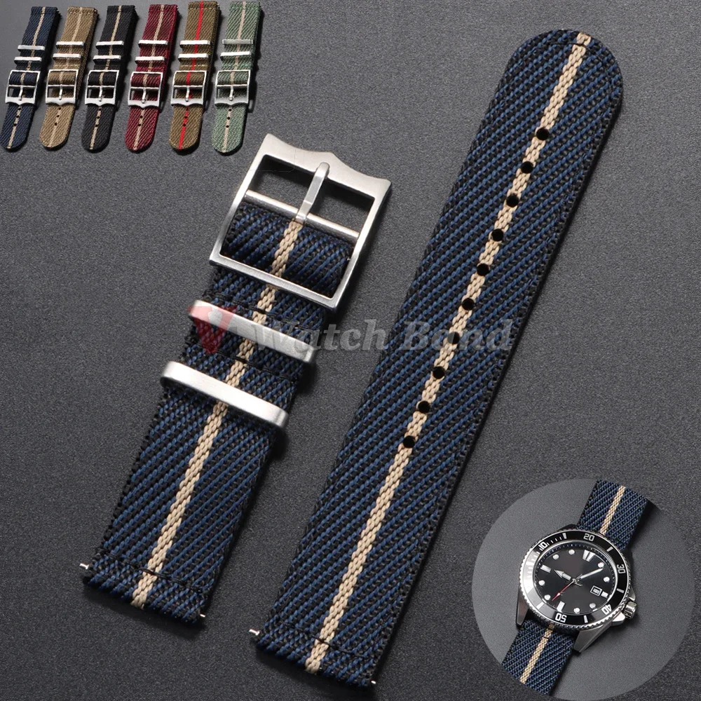 오메가 시계 밴드 용 튜더 용 20 22mm 나일론 스 - Nato Strap Nylon 리뷰 및 가격