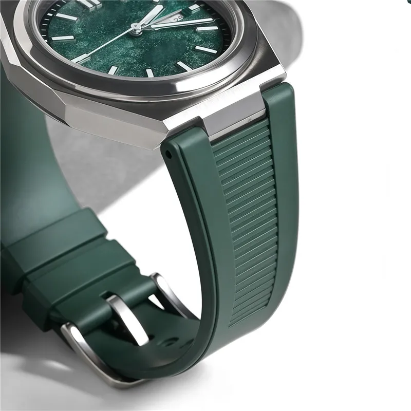 플루오로 고무 스트랩 25*12mm 전용 엔드 맨 FK - Patek Philippe Watch Nautilus 리뷰 및 가격