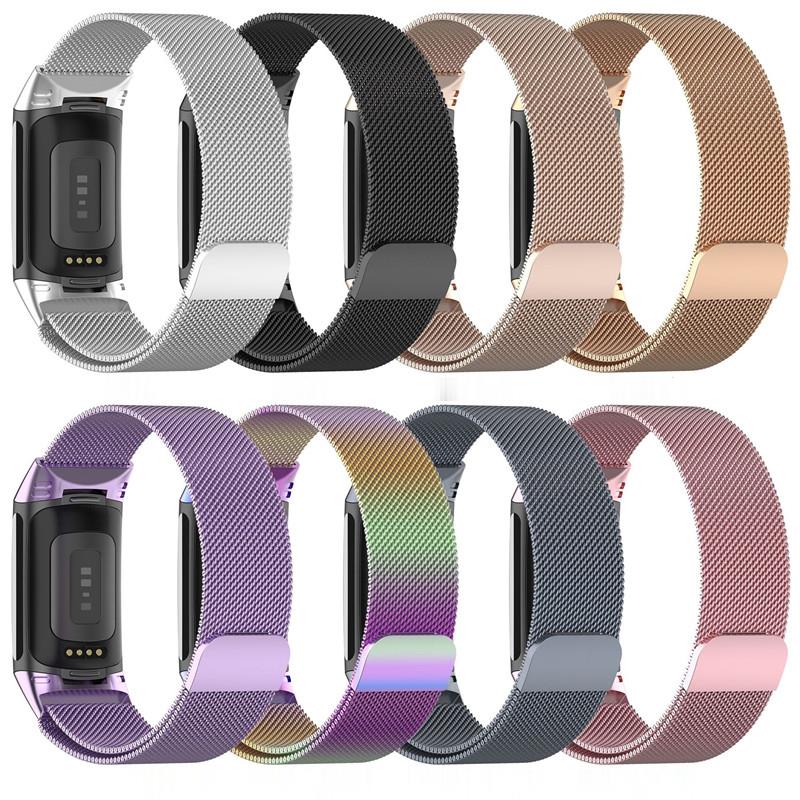Fitbit Charge 5 6 용 금속 밴드 Fit  - Milanese Loop Magnetic 리뷰 및 가격